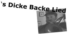 ‘s Dicke Backe Lied